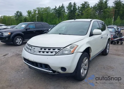 2006 Nissan Murano S из США, поврежденный, VIN JN8AZ08W16W530815